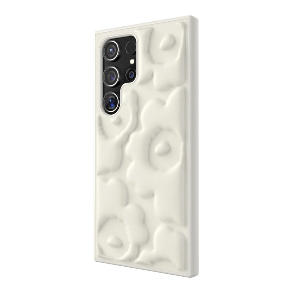Marimekko รุ่น Case PU - เคส Galaxy S24 Ultra - สี Beige