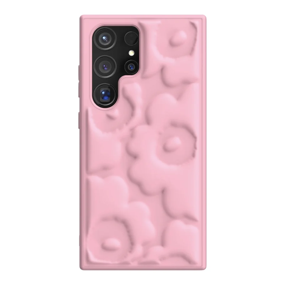 Marimekko รุ่น Case PU - เคส Galaxy S24 Ultra - สี Pink
