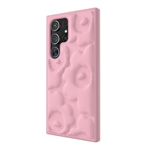 Marimekko รุ่น Case PU - เคส Galaxy S24 Ultra - สี Pink
