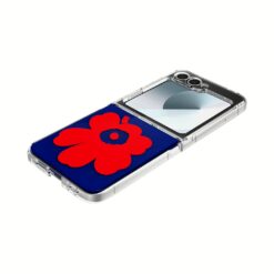 Marimekko รุ่น Case IML - เคส Galaxy Z Flip 6 - สี Blue/Red