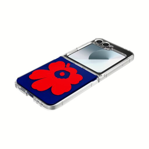 Marimekko รุ่น Case IML - เคส Galaxy Z Flip 6 - สี Blue/Red - Image 6