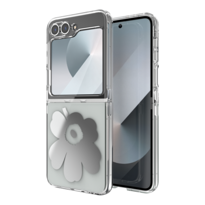 Marimekko รุ่น Case IML - เคส Galaxy Z Flip 6 - สี Grey/Silver