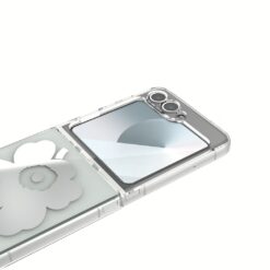 Marimekko รุ่น Case IML - เคส Galaxy Z Flip 6 - สี Grey/Silver