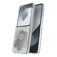 Marimekko รุ่น Case IML - เคส Galaxy Z Flip 6 - สี Grey/Silver