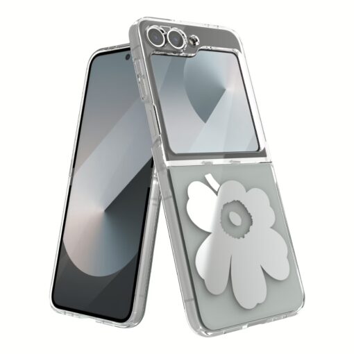 Marimekko รุ่น Case IML - เคส Galaxy Z Flip 6 - สี Grey/Silver - Image 5