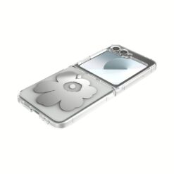 Marimekko รุ่น Case IML - เคส Galaxy Z Flip 6 - สี Grey/Silver