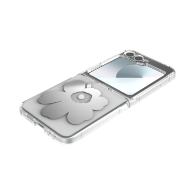 Marimekko รุ่น Case IML - เคส Galaxy Z Flip 6 - สี Grey/Silver