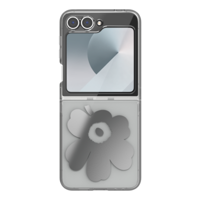 Marimekko รุ่น Case IML - เคส Galaxy Z Flip 6 - สี Grey/Silver