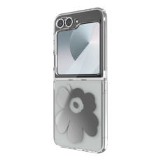 Marimekko รุ่น Case IML - เคส Galaxy Z Flip 6 - สี Grey/Silver