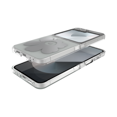 Marimekko รุ่น Case IML - เคส Galaxy Z Flip 6 - สี Grey/Silver