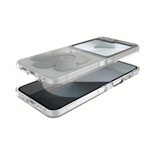 Marimekko รุ่น Case IML - เคส Galaxy Z Flip 6 - สี Grey/Silver - Image 9