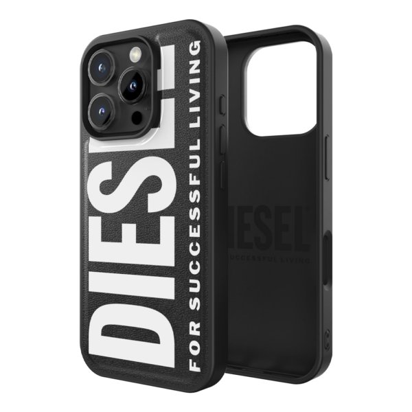 Diesel รุ่น Moulded Case Core with Magsafe - เคส iPhone 16 Pro - สี Black/White