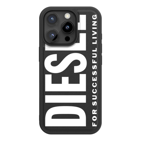 Diesel รุ่น Moulded Case Core with Magsafe - เคส iPhone 16 Pro - สี Black/White