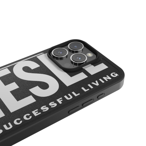 Diesel รุ่น Moulded Case Core with Magsafe - เคส iPhone 16 Pro Max - สี Black/White