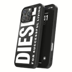 Diesel รุ่น Moulded Case Core with Magsafe - เคส iPhone 16 Pro Max - สี Black/White