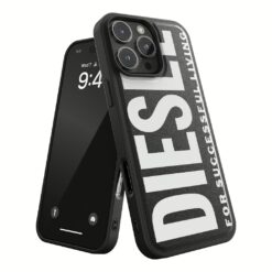 Diesel รุ่น Moulded Case Core with Magsafe - เคส iPhone 16 Pro Max - สี Black/White