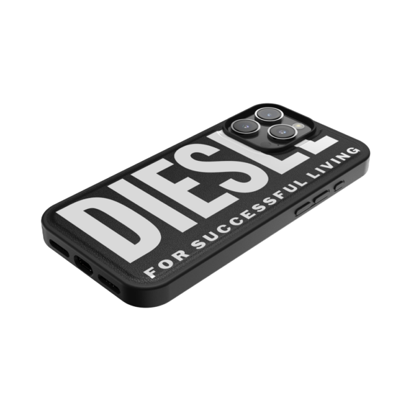 Diesel รุ่น Moulded Case Core with Magsafe - เคส iPhone 16 Pro Max - สี Black/White