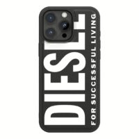 Diesel รุ่น Moulded Case Core with Magsafe - เคส iPhone 16 Pro Max - สี Black/White