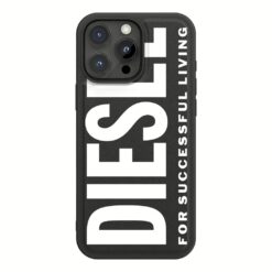 Diesel รุ่น Moulded Case Core with Magsafe - เคส iPhone 16 Pro Max - สี Black/White