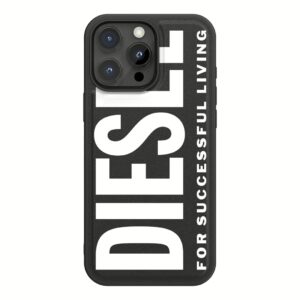 Diesel รุ่น Moulded Case Core with Magsafe - เคส iPhone 16 Pro Max - สี Black/White