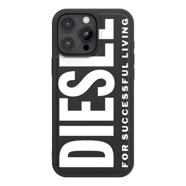 Diesel รุ่น Moulded Case Core with Magsafe - เคส iPhone 16 Pro Max - สี Black/White