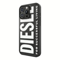 Diesel รุ่น Moulded Case Core with Magsafe - เคส iPhone 16 Pro Max - สี Black/White