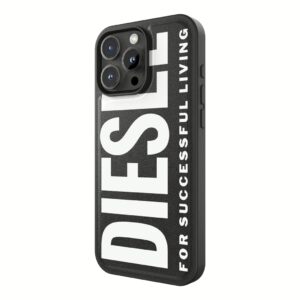 Diesel รุ่น Moulded Case Core with Magsafe - เคส iPhone 16 Pro Max - สี Black/White