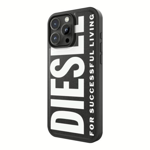 Diesel รุ่น Moulded Case Core with Magsafe - เคส iPhone 16 Pro Max - สี Black/White - Image 8