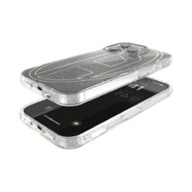 Diesel รุ่น Oval D Glitter Case - เคส iPhone 16 Pro - สี Black