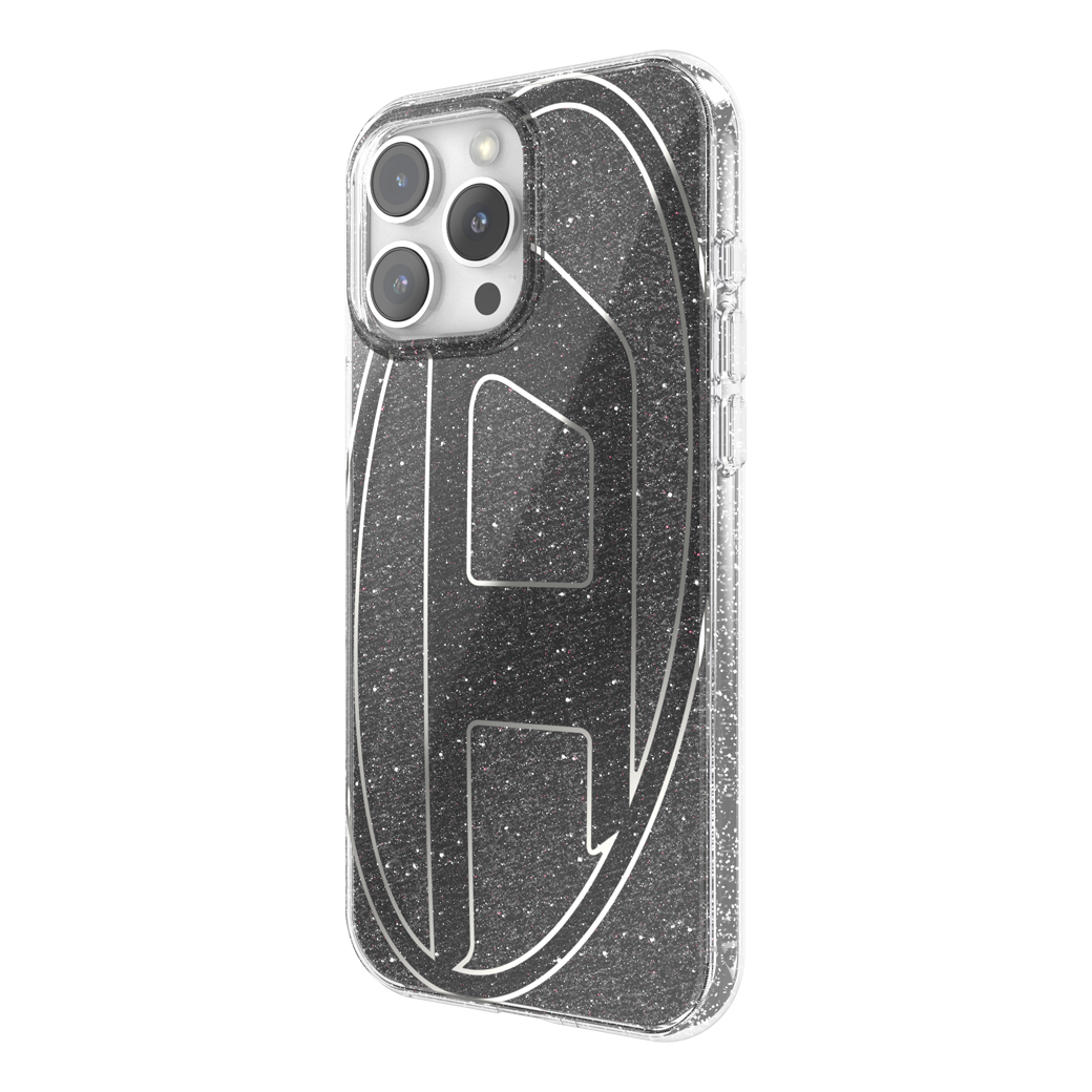 Diesel รุ่น Oval D Glitter Case - เคส iPhone 16 Pro Max - สี