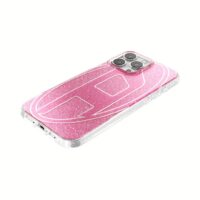 Diesel รุ่น Oval D Glitter Case - เคส iPhone 16 Pro Max - สี Pink