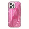 Diesel รุ่น Oval D Glitter Case - เคส iPhone 16 Pro Max - สี Pink