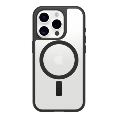 OtterBox รุ่น React MagSafe - เคส iPhone 16 Pro - สี Black Crystal
