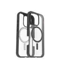OtterBox รุ่น React MagSafe - เคส iPhone 16 Pro - สี Black Crystal