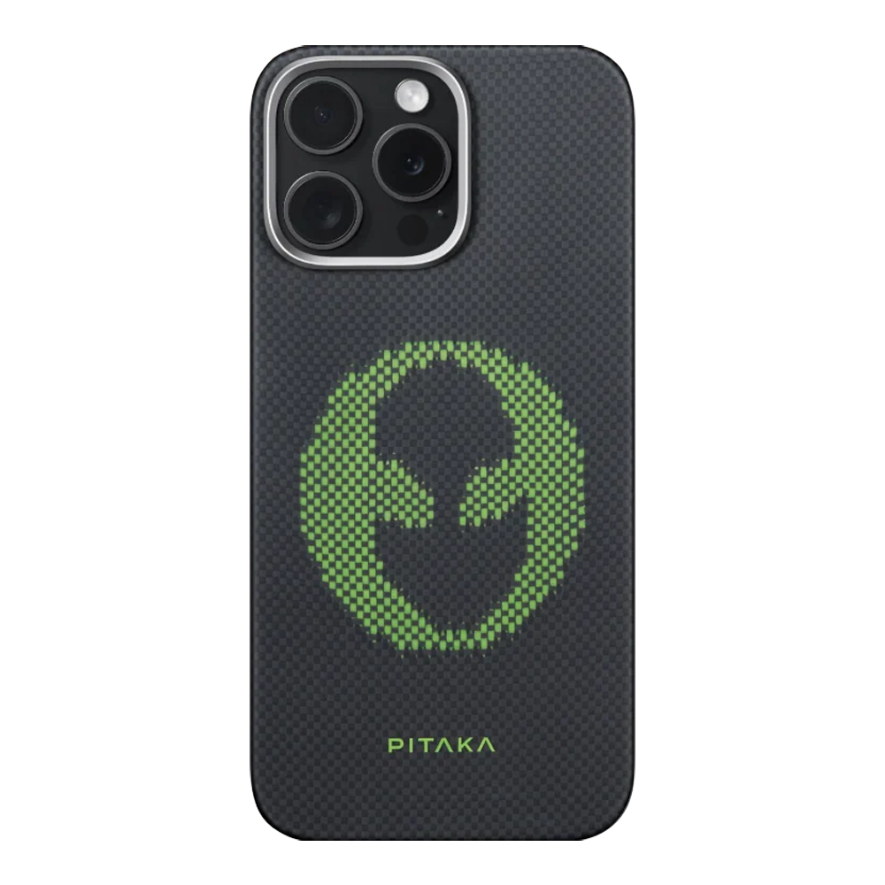 Pitaka รุ่น Aries Tactile Woven Case - เคส iPhone 16 Pro Max - สี Alien