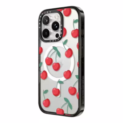 Casetify รุ่น Impact Case With Magsafe/Black - เคส iPhone 16 Pro - สี Cherrie