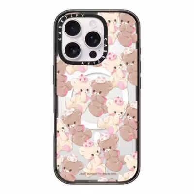 Casetify รุ่น Impact Case With Magsafe/Black - เคส iPhone 16 Pro - สี Vanilla & Cocoa