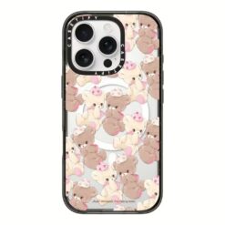 Casetify รุ่น Impact Case With Magsafe/Black - เคส iPhone 16 Pro - สี Vanilla & Cocoa