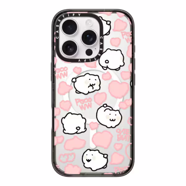 Casetify รุ่น Impact Case With Magsafe/Black - เคส iPhone 16 Pro - สี Poow