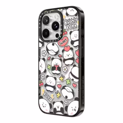Casetify รุ่น Impact Case With Magsafe/Black - เคส iPhone 16 Pro - สี Bubbly Poya Mix