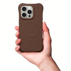 Casetify รุ่น Ripple Case - เคส iPhone 15 Pro Max - สี Cacao