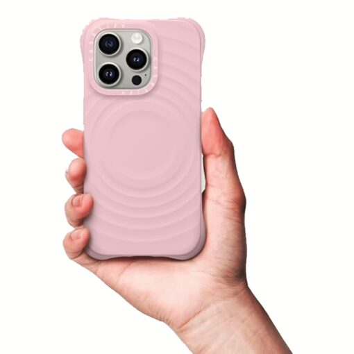 Casetify รุ่น Ripple Case - เคส iPhone 15 Pro Max - สี Primrose Pink - Image 4