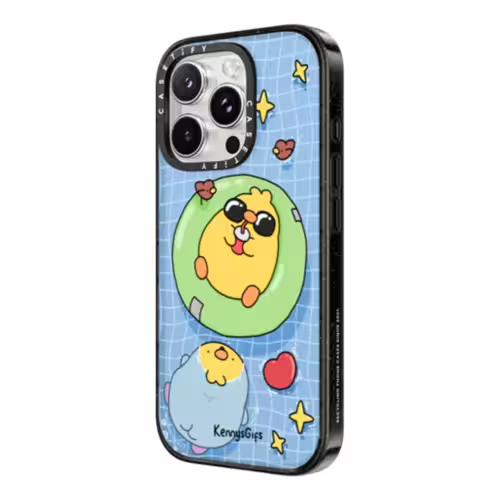 Casetify รุ่น Impact Case With Magsafe/Black - เคส iPhone 16 Pro - สี Pool Birb