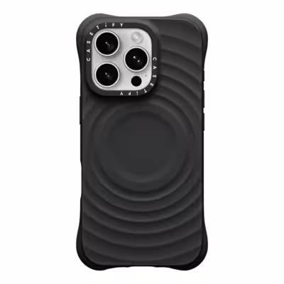 Casetify รุ่น Ripple Case - เคส iPhone 16 Pro - สี Black