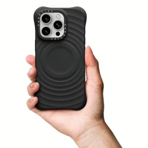 Casetify รุ่น Ripple Case - เคส iPhone 16 Pro Max - สี Black