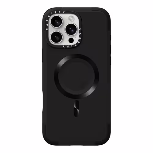 Casetify รุ่น Force Case - เคส iPhone 16 Pro Max - สี Black