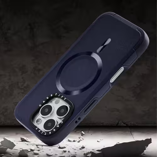 Casetify รุ่น Force Case - เคส iPhone 16 Pro Max - สี Black