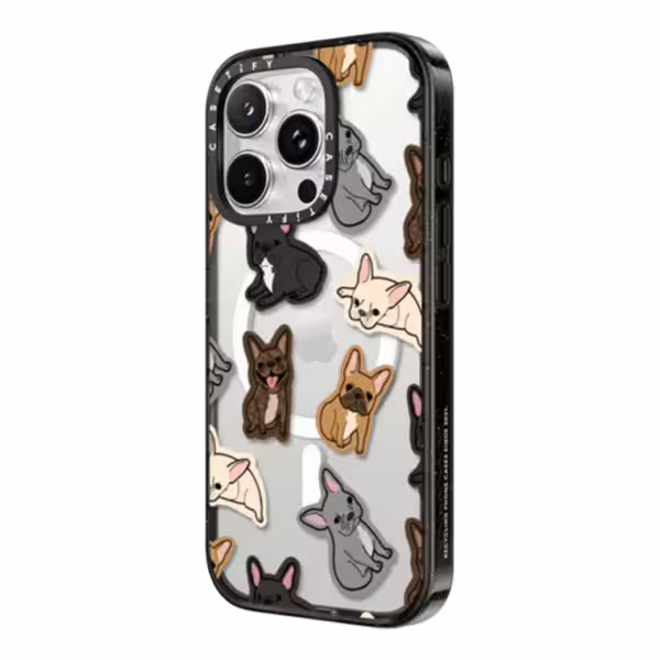 Casetify รุ่น Impact Case With Magsafe/Black - เคส iPhone 16 Pro - สี Excuse My Frenchie