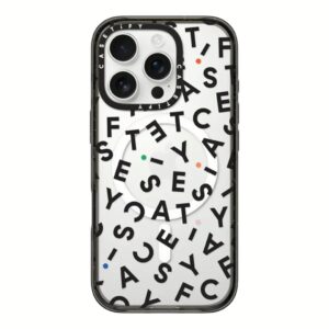 Casetify รุ่น Impact Case With Magsafe/Black - เคส iPhone 16 Pro - สี Monogram
