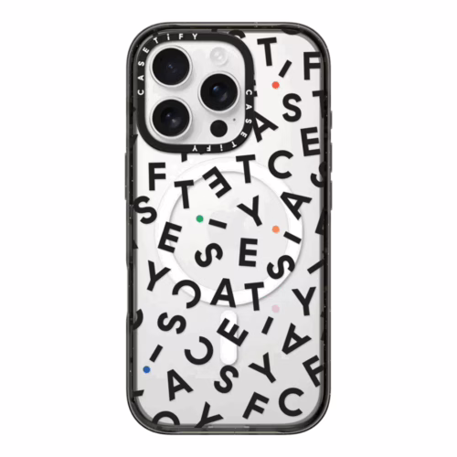 Casetify รุ่น Impact Case With Magsafe/Black - เคส iPhone 16 Pro - สี Monogram